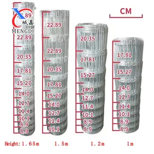 Galvanized Field Fence 2mm 3mm Galvanized Livestock Prevent Hinge Joint Page Wire Farm Field Fence