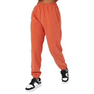 Pantalones Deportivos de Mujer de Alta Calidad con Logotipo Personalizado, Cintura Elástica, Fabricación OEM, Tela de Algodón Suelta, Estilo Moderno - Product Image 2