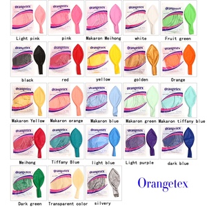 Palloncini Giganti Rotondi in Lattice da 36 Pollici Orangetex all'Ingrosso - Product Image 2