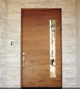 Portes pivotantes de luxe en aluminium, double vitrage trempé, isolation thermique, résistantes au feu, pare-balles, garantie 5 ans pour villas modernes - Product Image 3