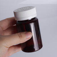 Bouteilles de pilules en plastique, 50 pièces, médicaments pour animaux domestiques, fabrication de comprimés, bouteilles de vitamines