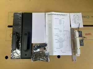 Hot Selling Wooden Door Semi-Automatic Fingerprint <b>smart</b> <b>Lock</b> with Password Key Cloud Tuya App Unlock fit 5050 <b>lock</b> body - Product Image 6