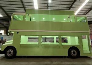 <span class=keywords><strong>Bus</strong></span> à deux étages, café, foodtruck, kiosque alimentaire, camionnette, camion à glaces, bar à jus mobile, friteuse mobile personnalisée, camion alimentaire - Product Image 4