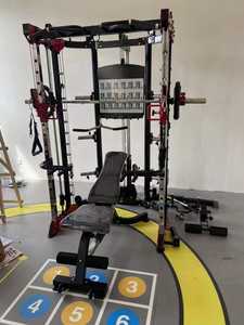 Vente chaude Smith Machine Machine <span class=keywords><strong>de</strong></span> force multifonctionnelle Station d'exercice <span class=keywords><strong>de</strong></span> gymnastique pour l'entraîneur commercial <span class=keywords><strong>de</strong></span> forme physique <span class=keywords><strong>de</strong></span> gymnase - Product Image 4