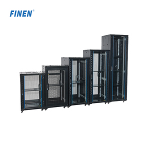 Finen giá rẻ <span class=keywords><strong>2U</strong></span> 4U 6U 9U 12U 15U 18u 22u 27U 32u 37u 42U 47u tùy chỉnh Mạng Máy chủ chuyển đổi giá tủ bao vây - Product Image 4