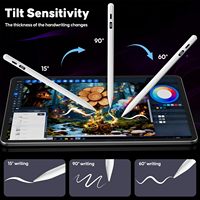 Stylet actif certifié FCC CE Wenku Factory 029A pour iPad 2018-2026 avec rejet de paume et batterie de 10 heures