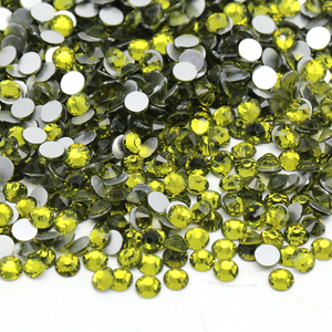 WHATSTONE Color verde 10Gross 100Gross Bulk Venta al por mayor No Hot Fix Flatback Glass Rhinestone para diseños <span class=keywords><strong>de</strong></span> ropa - Product Image 3