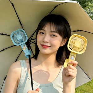 Yellow Portable Clamp <b>Fan</b> Mini Wearable Cooling <b>Fan</b> <b>Handheld</b> Desk <b>Fan</b> for Outdoor Use - Product Image 6