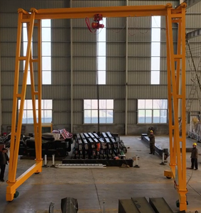 Grúa Pórtico Ligera con Ruedas: Fácil de Mover, una Opción Rentable. - Product Image 2