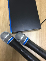 BNK sans fil sur microphone émetteur VHF Microfono Para Radio Mics BK701