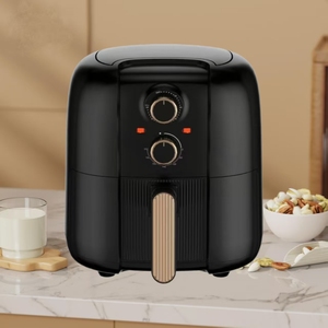 La freidora de aire de gran capacidad se puede utilizar para freír alitas de pollo. Se puede usar solo o combinado con múltiples funciones. - Product Image 6