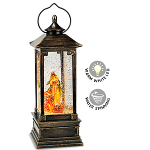 <strong>Wholesale</strong> Price Glow Personalized LED Lighting Christmas Souvenir <strong>Snow</strong> <strong>Globe</strong> Nativity Scene Figurines - Product Image 5