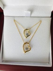 Venta al por Mayor de Joyería de Plata de Ley 925 con Zirconia Cúbica AAA, Corazón, Amor Eterno, el Mejor Regalo para el Día de la Madre para Mujeres - Product Image 4