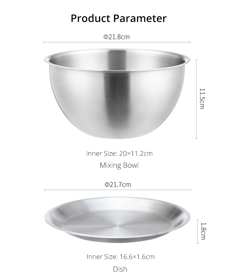 FreshMix Bowls with Snapon Lid and Sieve That Kitchen Label