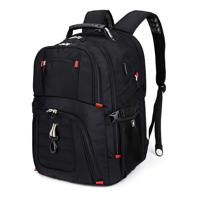 Extra Large 52L Travel Laptop Backpack with USB Charging Port, College Backpack Airline Approved Business Work Bag