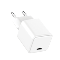 Pengisi Daya Cepat Mini 20W untuk Perjalanan dan Perjalanan Bisnis, Pengisi Daya Portabel GAN dengan Perlindungan Pengisian Daya Ganda