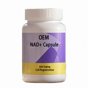 Cápsulas de NAD+ de Alta Calidad OEM, Suplementos Alimenticios Antienvejecimiento y para la Regeneración <span class=keywords><strong>Celular</strong></span>, Apoya la Energía <span class=keywords><strong>Celular</strong></span> para Adultos - Product Image 1