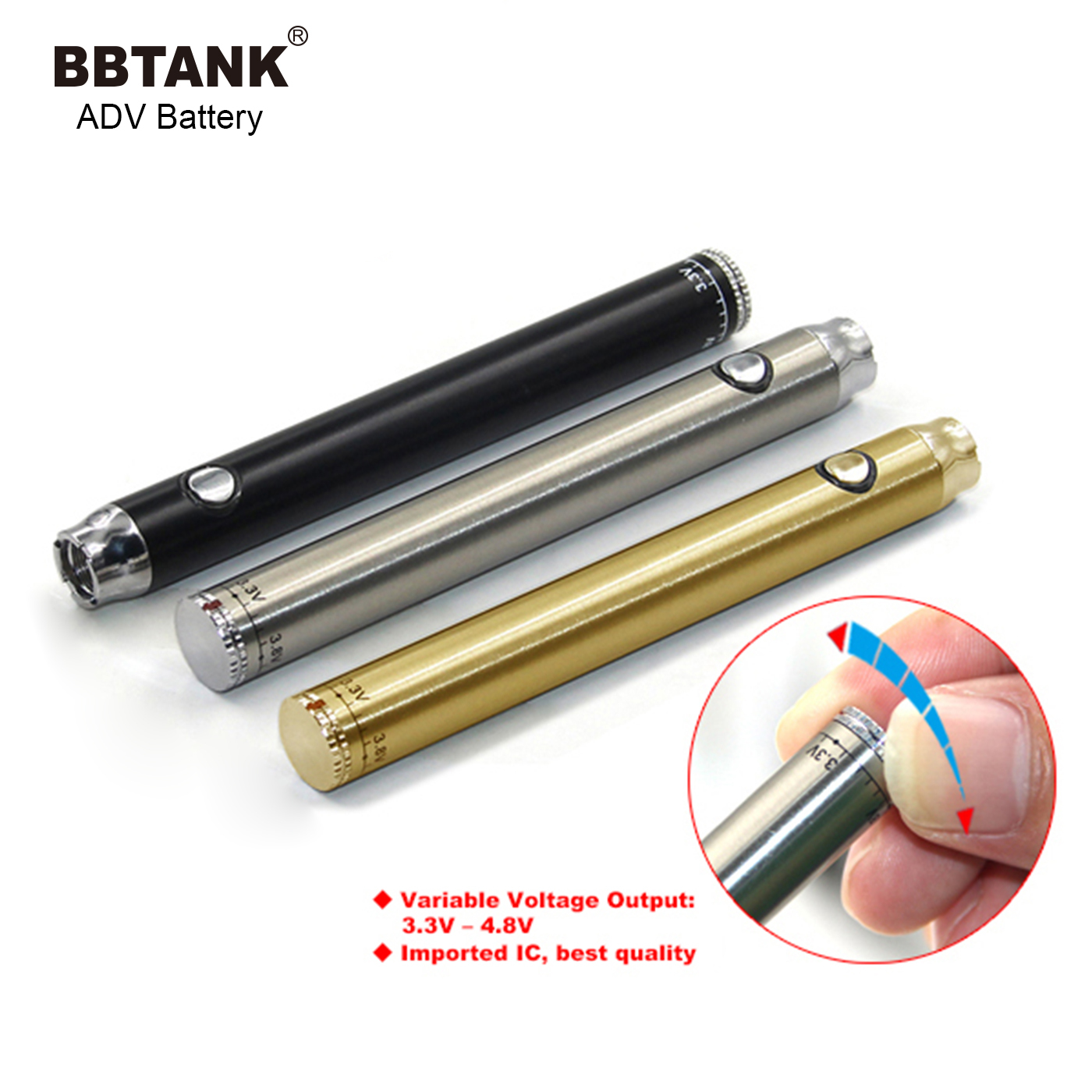 510 аккумуляторная батарея с винтовой резьбой 350mAh vape pen аккумулятор и зарядное устройство