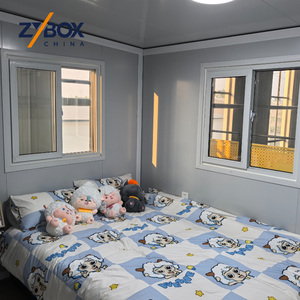 ZYBOX Lakeside Wide Eave Expandable Container Home Prefab Modular Villa for <span class=keywords><strong>France</strong></span> Benelux Belgium Luxembourg Unit - Product Image 2