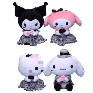 MB1 20cm sanryo đồ chơi sang trọng 20cm Thú nhồi bông dễ thương Anime plushies cô gái quà tặng của tôi giai điệu kuromi Kawaii Đồ chơi