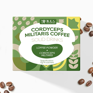 2023 Café Cordyceps Militaris, café de champiñones, café mezclado - Product Image 1