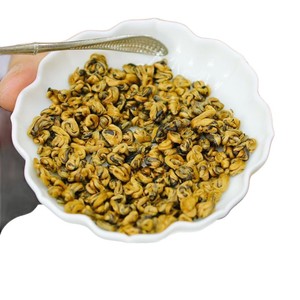 Té Negro de Yunnan Dianhong Sibao Aguja de Oro Pagoda Caracol Dorado Bola de Dragón Té Orgánico a Granel Nuevo 250g Ceremonia del Té - Product Image 5