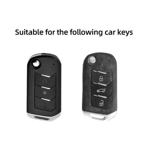 Funda de Lujo Plegable de Aleación de Zinc para Llave de Coche Mahindra MARAZZO Scorpio S3 S7 S9 S11, Accesorios para Llaves de Coche, 3 Botones - Product Image 2