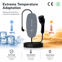 Tragbares EV-Ladegerät GB/T 16 Ampere 3,5kW Elektroauto-Ladestation IEC 61851 EVSE 230V Mobile Ladeeinheit IP65 Wasserdicht
