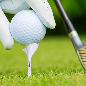 Passen Durable 10 °   Tee de Golf de Madera de 83 mm de Longitud con Escala, Logotipo Personalizado, en Caja - Product Image 3