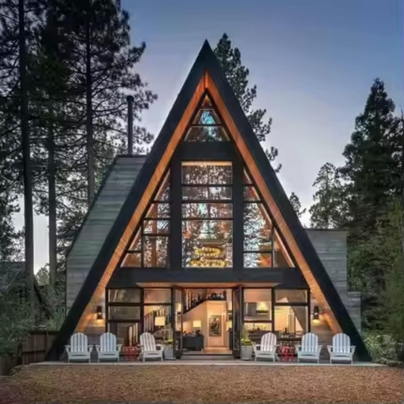 House Fully Furnished Prefab Houses Custom