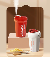 Diffuseur Usb Humidificateurs Nébuliseur Aroma Therapy Car Huile Essentielle Diffuseur d'arôme cola tasse Voiture Mini humidificateur d'air à ultrasons