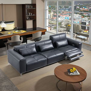 Meuble De Salon 정품 가죽 단면 소파 높이 조절 가능한 등받이 확장 가능한 전동 안락 의자 - Product Image 1