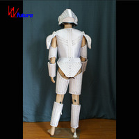 Costume de robot lumineux LED, armure de guerrier cyberpunk, contrôle sans fil pour les performances de DJ en boîte de nuit, spectacles sur scène, événements