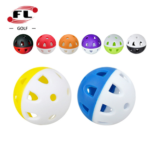Balles de golf d'entraînement en salle, fourniture directe du fabricant, balles <span class=keywords><strong>Wiffle</strong></span> à 26 trous, balles de golf en plastique, fournitures de golf - Product Image 1