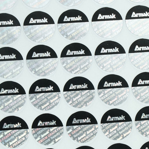 Étiquettes autocollantes personnalisables Ningju, étanches, en PVC, avec code QR, pour sceller les boîtes d'emballage - Product Image 5