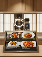 T-Chef TC-40EA Machine à Wok Automatique Commerciale pour Nouilles de Riz Sautees, Capacité 2-6kg, Robot Intelligent Économe en Énergie