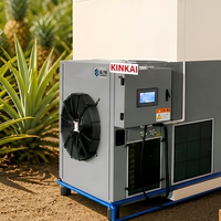 Warmtepomp fruitdroogmachine voor gedroogde appel, peer en perzik
