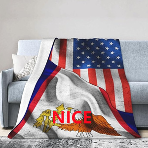 Coperta personalizzata ispirata alla cultura della bandiera della <span class=keywords><strong>Samoa</strong></span> Americana, ideale per gite in campeggio e come idea regalo di compleanno - Product Image 6