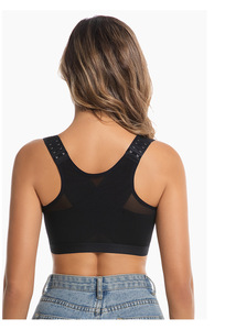 Soutien-gorge bustier ajustable à fermeture frontale, grande <span class=keywords><strong>taille</strong></span>, sans armatures, affine l'apparence des gros seins, respirant, pour le sport et le yoga - Product Image 6