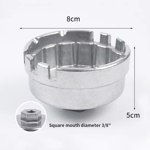 WZAUTO Usine Fourniture <span class=keywords><strong>65mm</strong></span> 6 Broches <span class=keywords><strong>Filtre</strong></span> À <span class=keywords><strong>Huile</strong></span> Clé Douille Remover Outil Remover <span class=keywords><strong>Filtre</strong></span> À <span class=keywords><strong>Huile</strong></span> Clé - Product Image 4