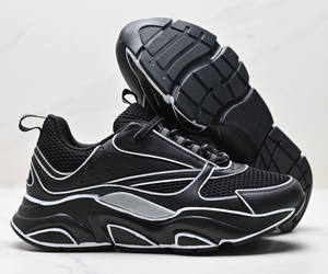 शीर्ष लक्जरी डिजाइनर बी 22 स्नीकर पुरुषों के असली चमड़े के खेल जूते पुरुषों बी 22 पहनने-प्रतिरोधी गैर-पर्ची बास्केटबॉल जूते - Product Image 2