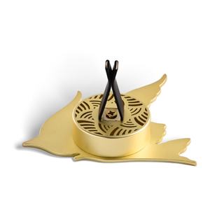 Difusor Metálico Decorativo Único con Diseño Irregular de Pájaro, Ambientador de Aire con Esmalte Suave - Product Image 4