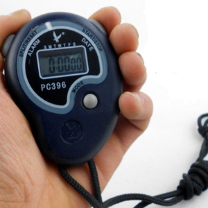 Tianfu PC396 Electronic Stopwatch 80x61x22.4mm ABS Material Single Row Display Track Field Sports Timer - Product Image 1