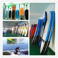Planche de paddle gonflable en pvc de haute qualité, planche de surf souple avec palmes