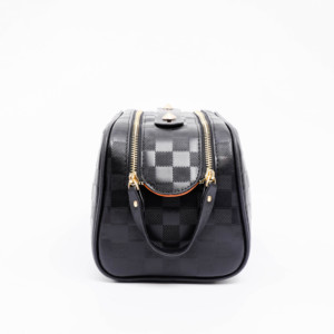 Mode <span class=keywords><strong>cuir</strong></span> portable femmes maquillage sac grande capacité fermeture éclair personnalisé maquillage sac de rangement avec <span class=keywords><strong>pochette</strong></span> dame voyage sacs à cosmétiques - Product Image 4