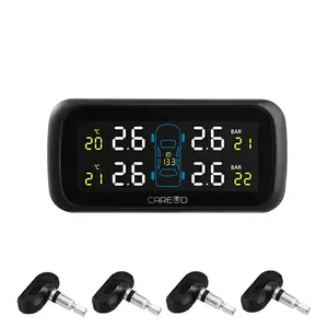 Tpms for Car Tire Pressure Monitor System With Car Cigarette Lighter with 4 Sensors