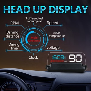 Gadget électronique automobile, projecteur HUD universel OBD2 de 5 pouces, C500, Wiiyii, affichage tête haute pour voiture - Product Image 2