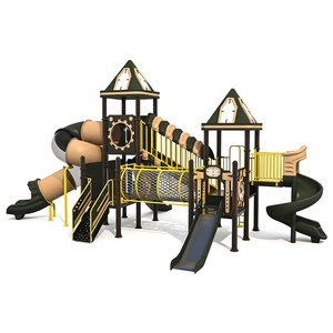 Bulk Wholesale Commercial Outdoor Playsets with <b>Slide</b> Ce En1176 Certified China Direct Factory Supply Engineered Strictly to En - Product Image 3