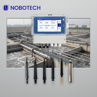 Analyseur de qualité de l'eau multiparamètres COD, azote ammoniacal, chlore résiduel, turbidité, oxygène dissous, modèle NBDT-2800RTG