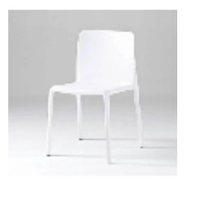 Chaise de salle à manger moderne et simple en PP 36910-A650 36910-A651 36910-A652 - Product Image 1